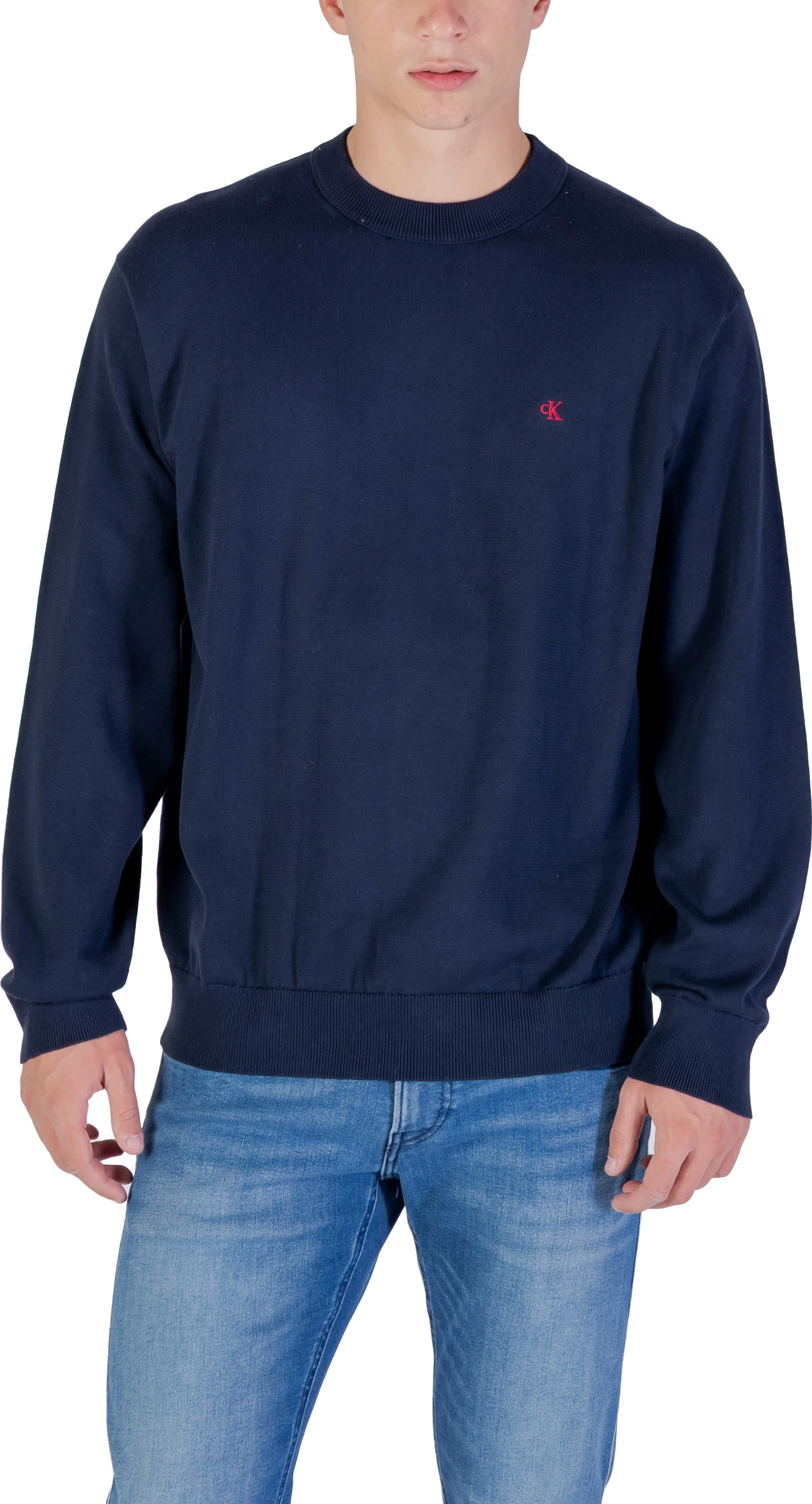 Xhemper për meshkuj Calvin Klein Jeans LV04RC309G, i kaltër i errët [Madhësia: L]