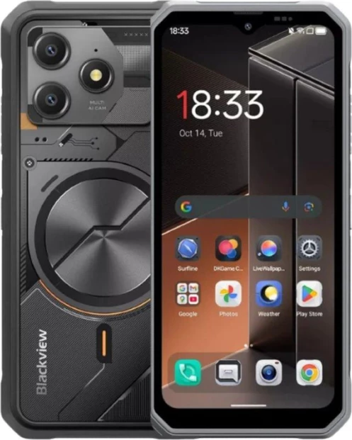 Celular BLACKVIEW FORT 100 8GB/128GB 6.56\" 90Hz 5000mAh IP68/IP69K NFC Dual SIM, i zi