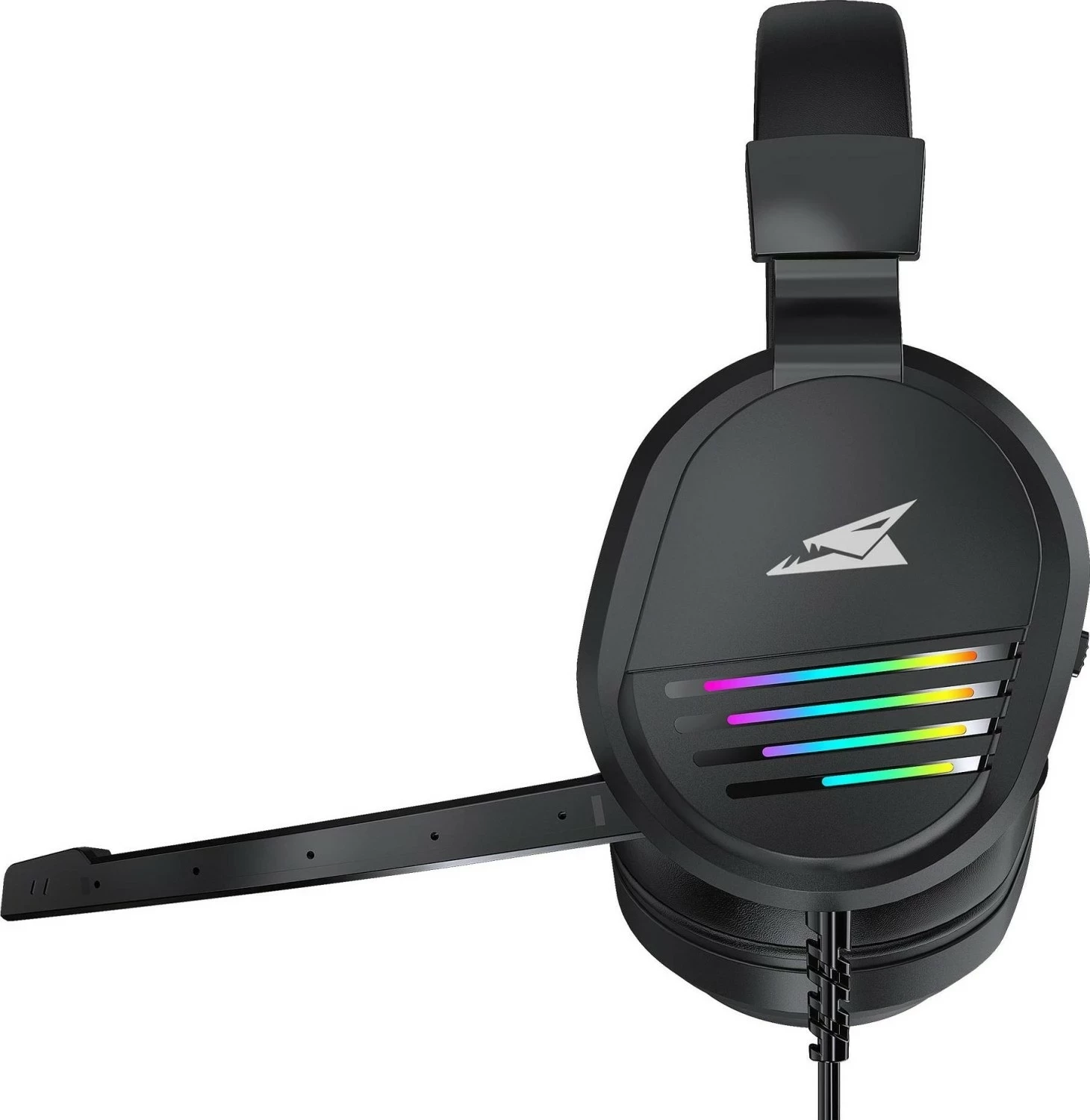 Kufje gaming Baracuda BGH-011 Pearl, me mikrofon, me kabllo, e zezë