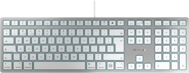 Tastierë Cherry KC 6000C për Mac, USB-C, QWERTY, Silver