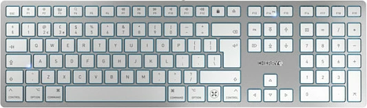 Tastierë Cherry KC 6000C për Mac, USB-C, QWERTY, Silver