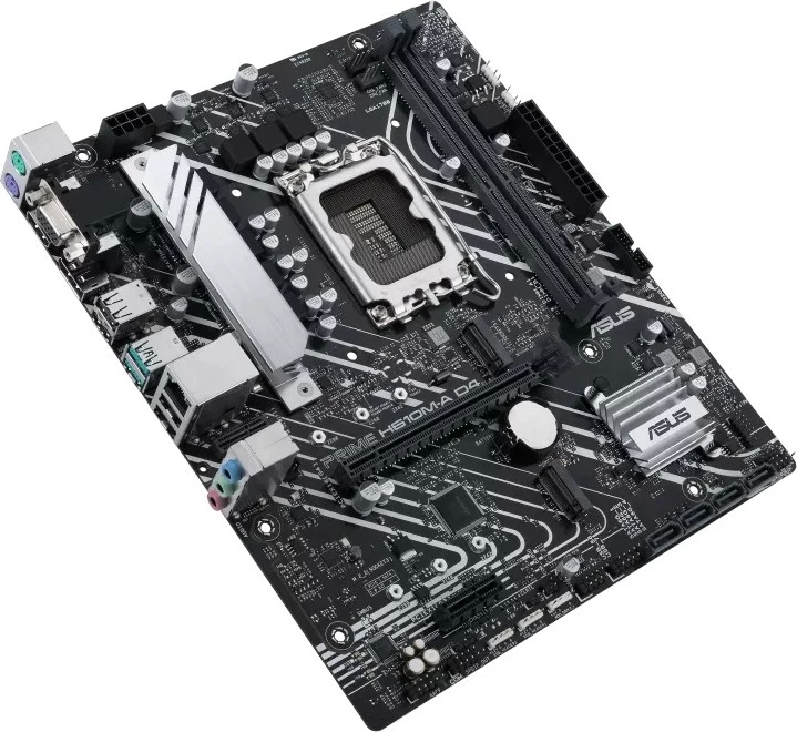 Pllakë amë ASUS PRIME H610M-A D4-CSM, Intel, LGA 1700, DDR4-SDRAM, micro ATX