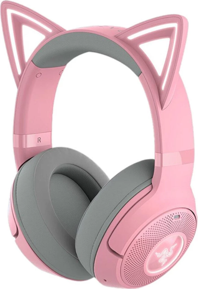 Kufje gaming Razer Kraken Kitty V2 BT RZ04-04860100-R3M1 wireless Bluetooth me mikrofon, rozë
