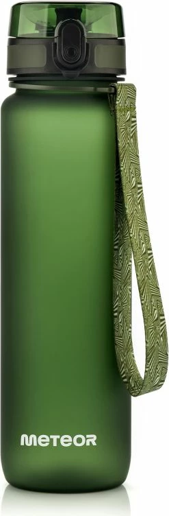 Shishe sportive Meteor, e gjelbër e errët