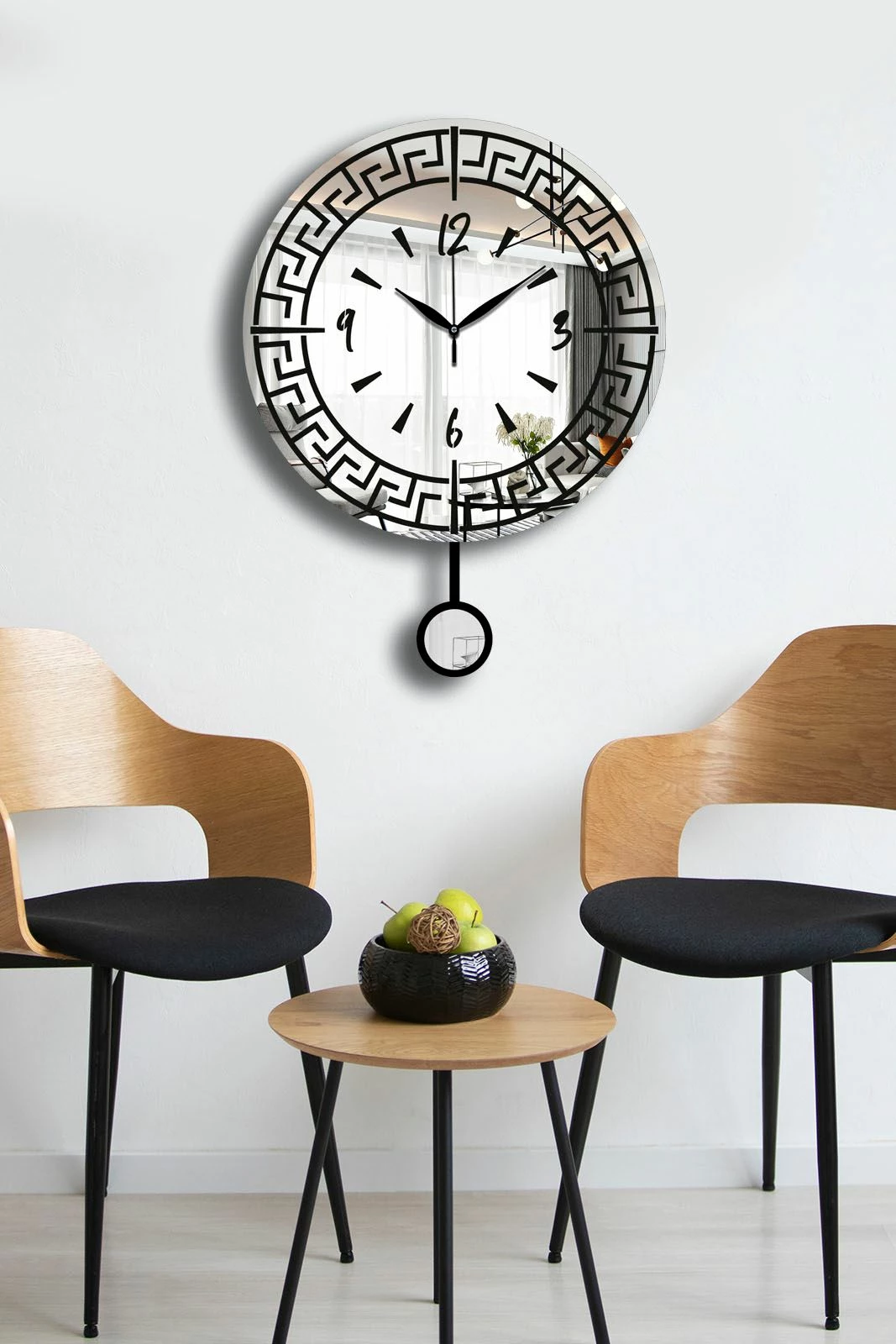 Orë muri dekorative Wallity, argjend, Vlnt113Gu