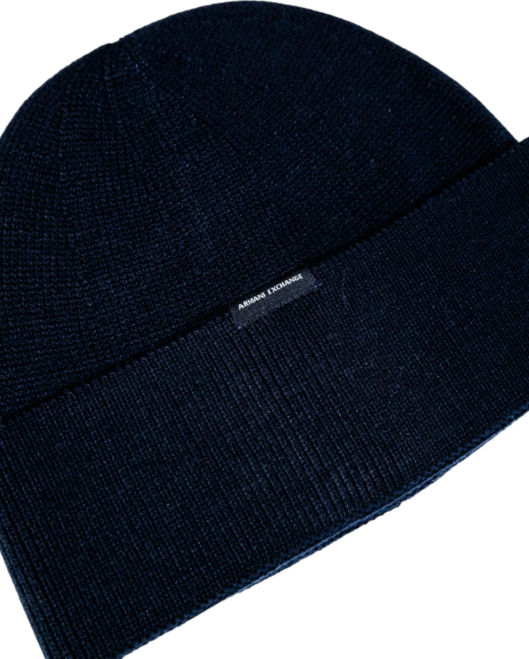 Kapelë beanie për meshkuj Armani Exchange XM001534 AF14008, blu e errët