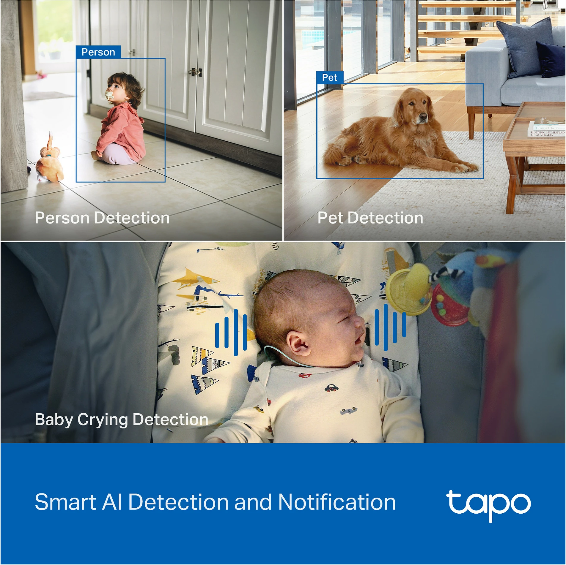 Kamerë rrjeti TP-Link Tapo C260, Wi‑Fi, pan/tilt, night vision, microSD, bardhë/zezë