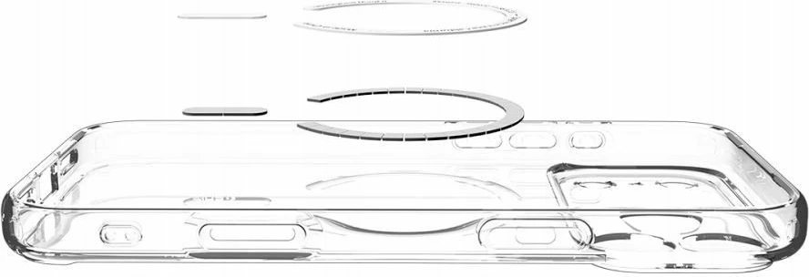 Mbështjellës Spigen Ultra Hybrid MagSafe për iPhone 17 Pro Max, transparent