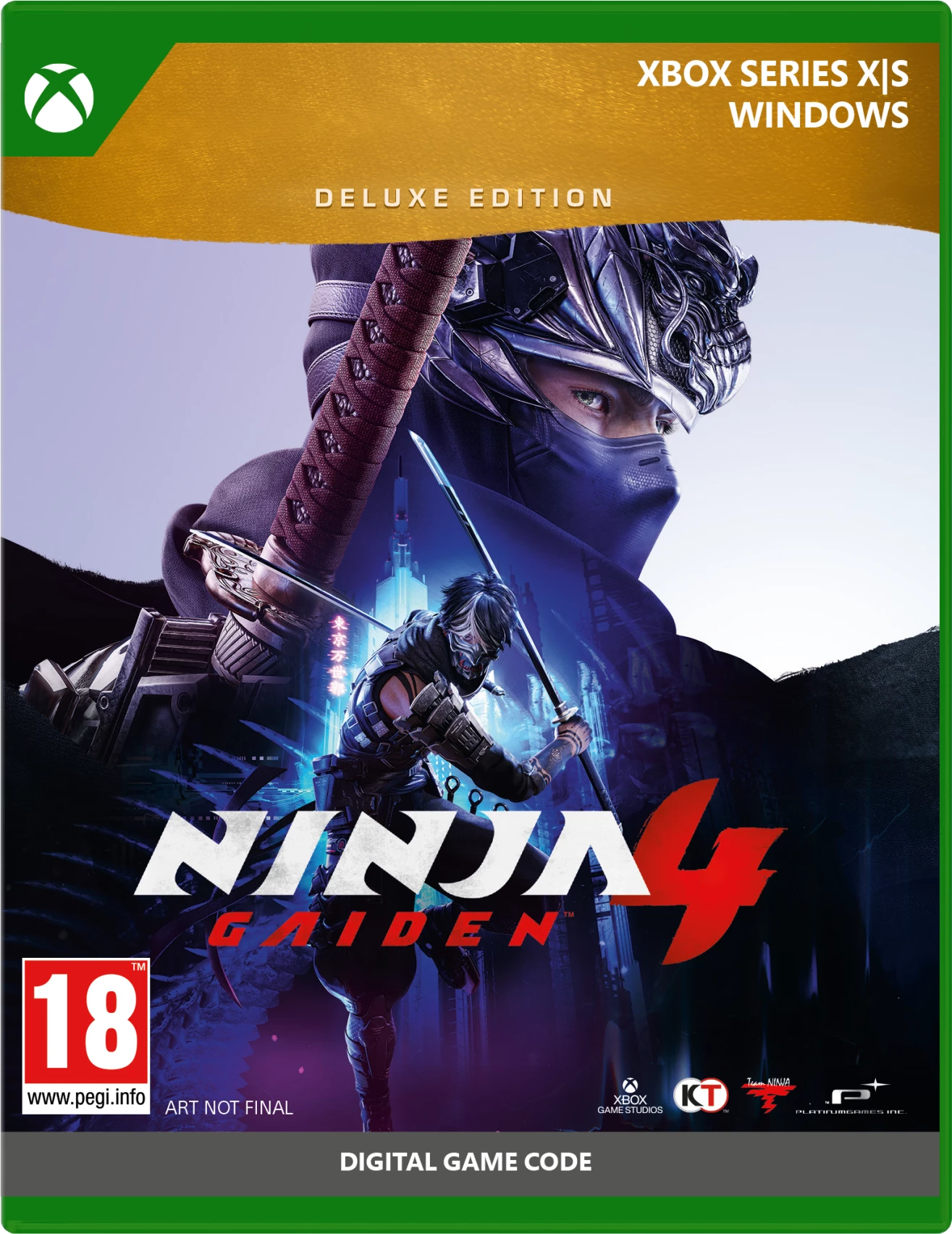 Lojë Xbox Game Studios Ninja Gaiden 4, Deluxe Edition (CIAB), për Xbox Series X|S