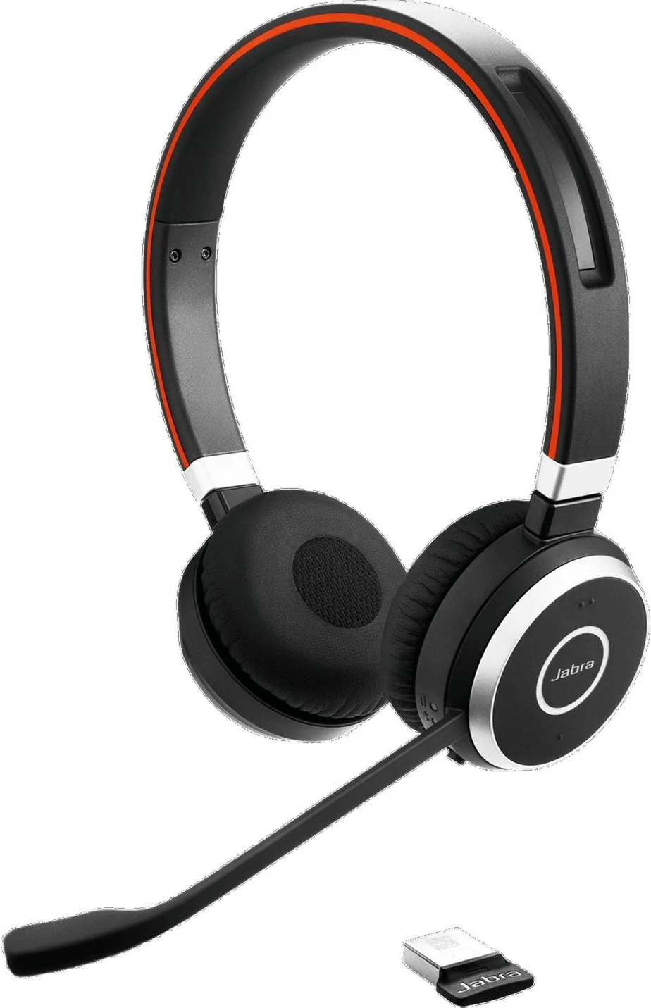 Kufje Jabra Evolve 65 SE, MS Stereo, Wired & Wireless, Calls/Music, 20 - 20000 Hz, 310 g, Black