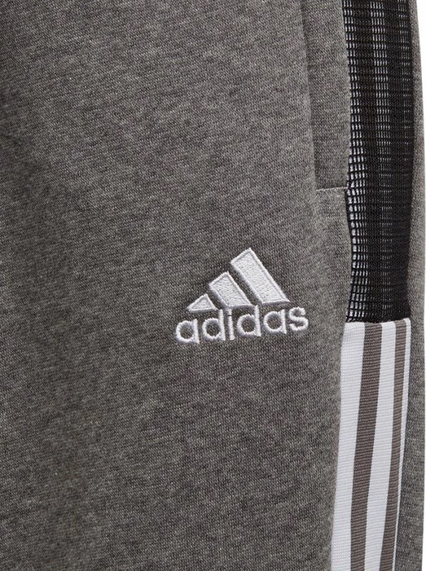 Pantallona sportive për fëmijë adidas, gri [Madhësia: 164 cm]