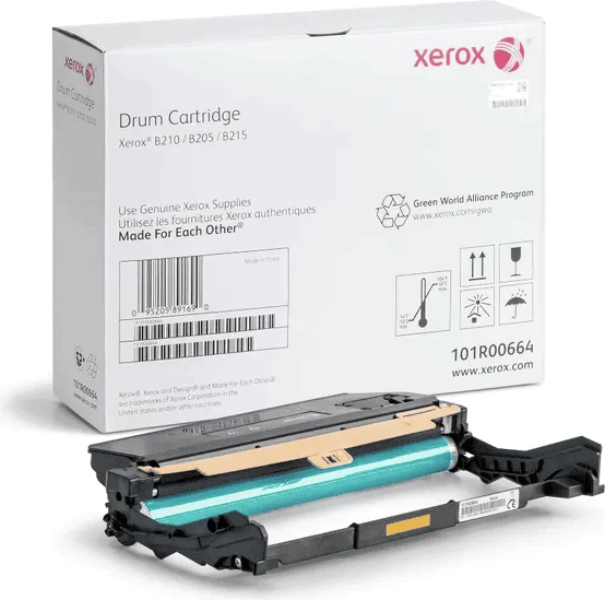 Njësi drum, Xerox, 101R00664, rendiment 10,000 faqe, standard, për B210/B205/B215, pa ngjyrë