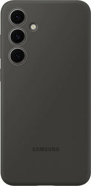 Mbështjellës silikoni Samsung Galaxy S24 FE, i zi