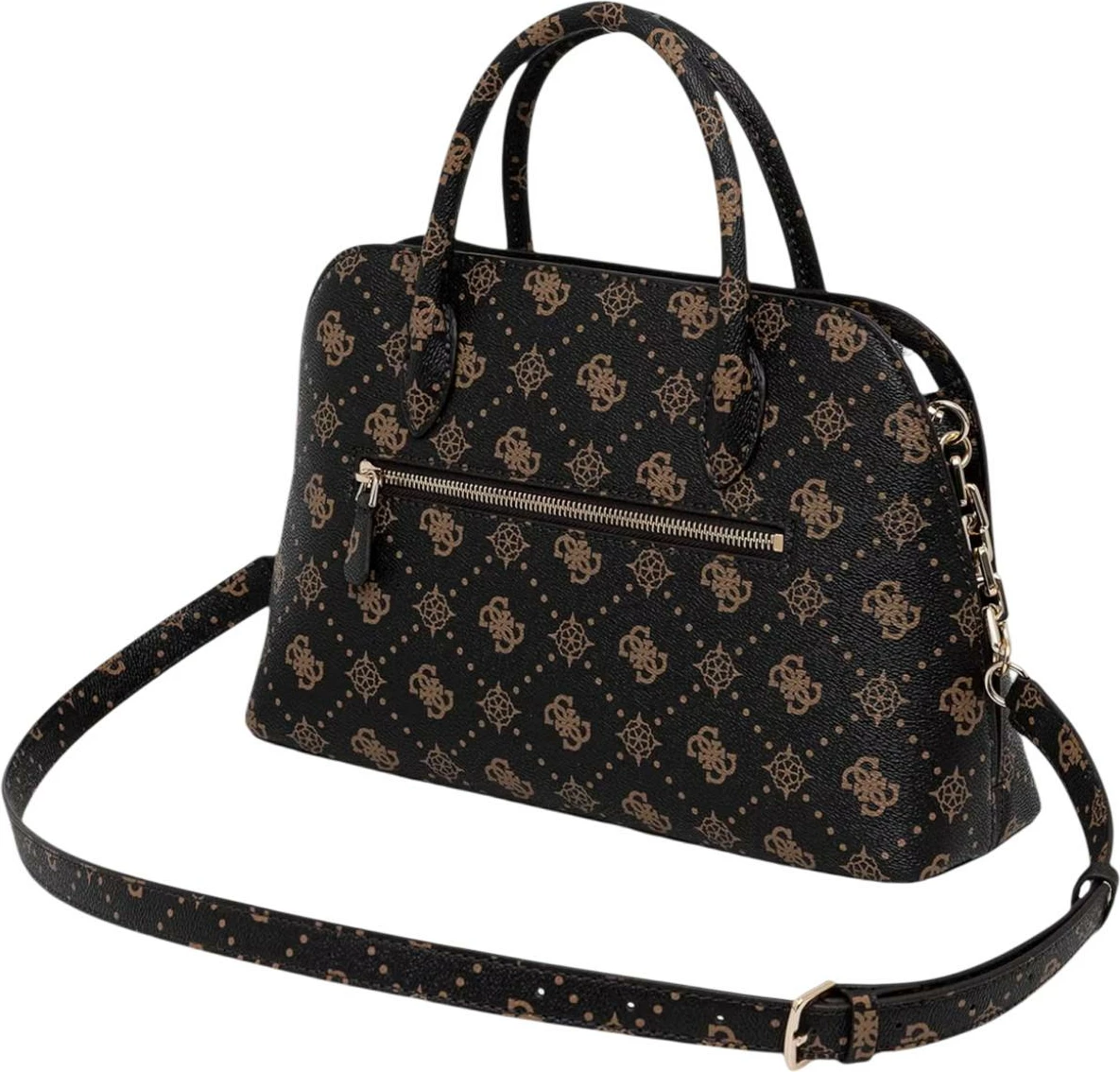 Çantë dore për femra Guess Emelie Logo 2 Comp S HWGP99 28060, kafe