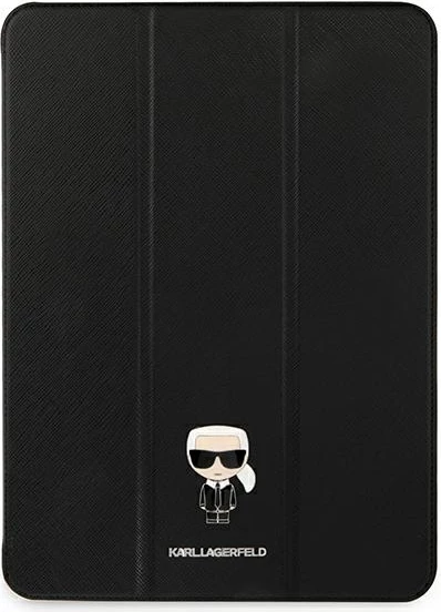 Mbështjellës tablet Karl Lagerfeld KLFC12OKMK për iPad Pro 12.9" (2021), lëkurë ekologjike, i zi