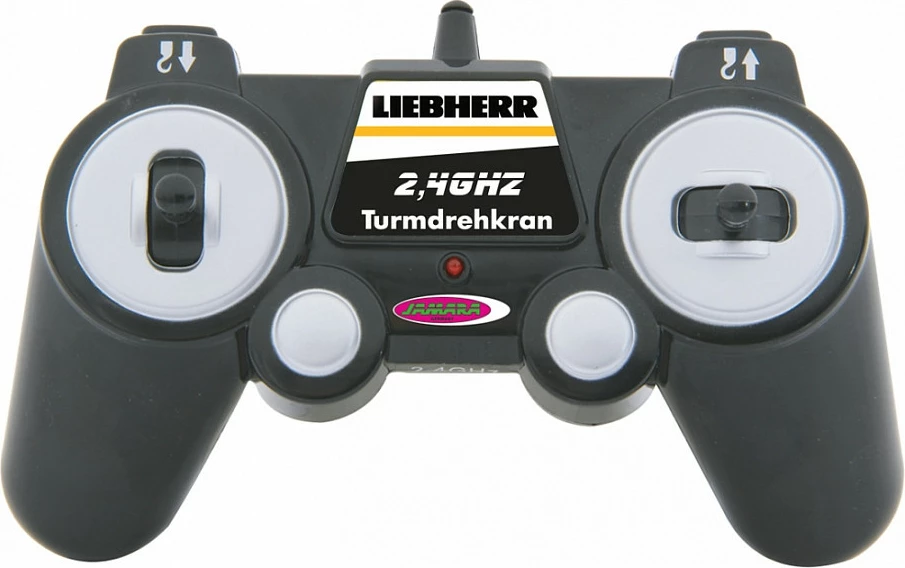 Vinç kulle me telekomandë Jamara 405109, 1:20, 2.4 GHz, 100 cm, i verdhë