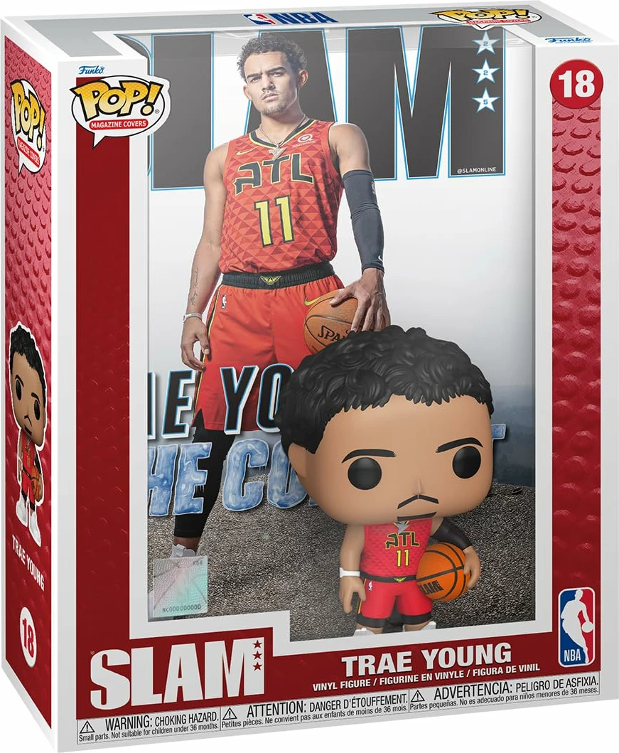 Figurë koleksionuese Funko Pop! NBA Cover: Slam - Trae Young