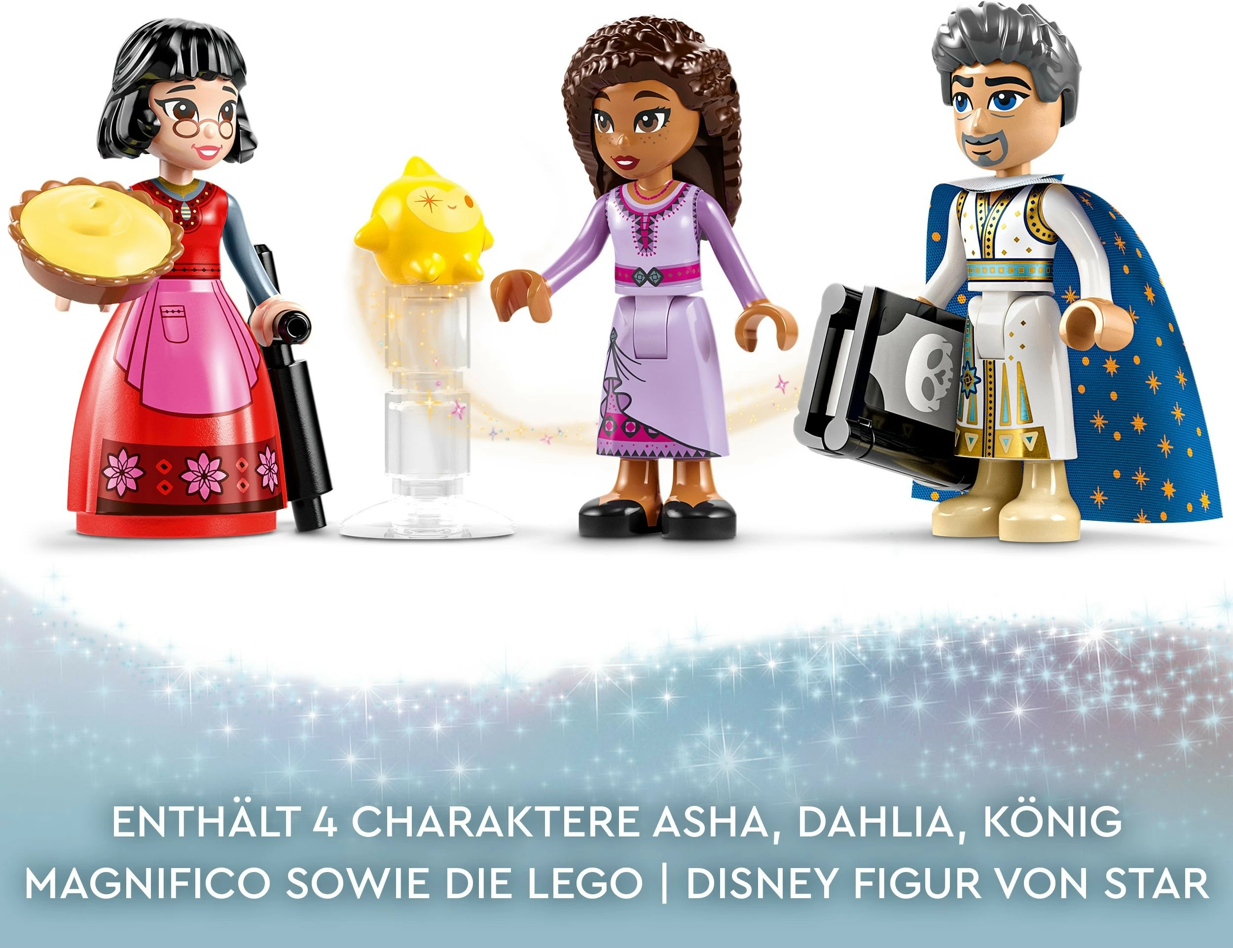 Set ndërtimi LEGO Disney King Magnifico's Castle 43224, 613 pjesë, shumëngjyrësh