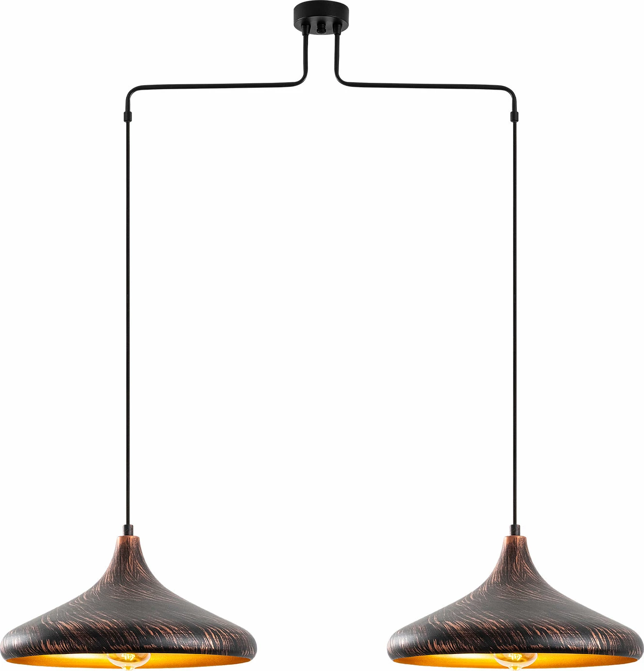 Llambë tavani Opviq, Barek, patina, 100x35x132cm