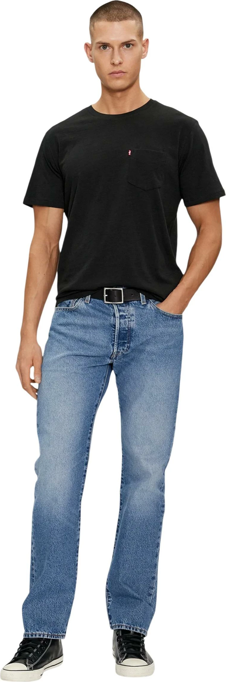 Xhinse për meshkuj Levi's 501 00501-3504, denim të kaltër [Madhësia: W36 L32]