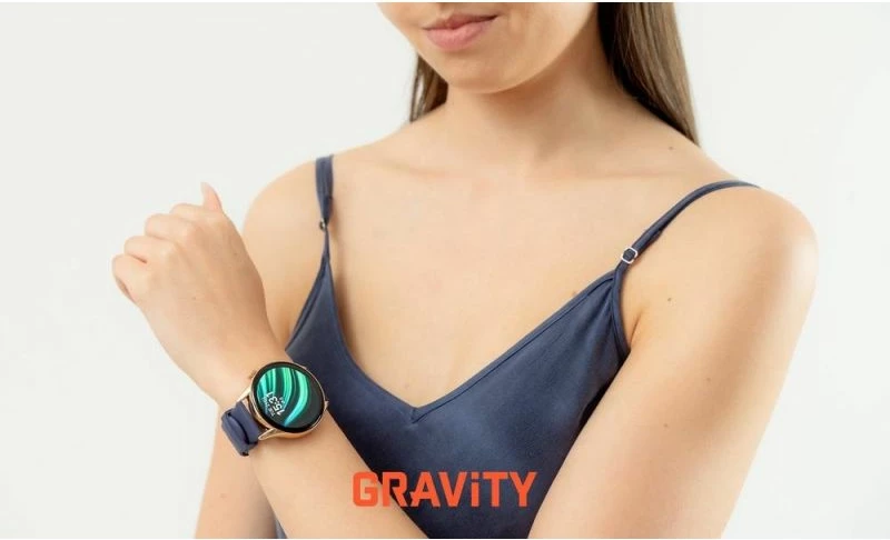 Smartwatch Gravity GT11-6, rrip rozë gold + byzylyk