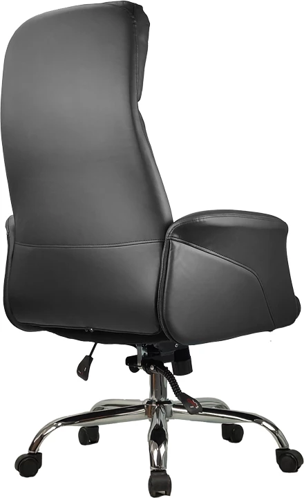 Karrige menaxheri për zyre Derjio, ngjyrë e zezë, 68x66x115cm