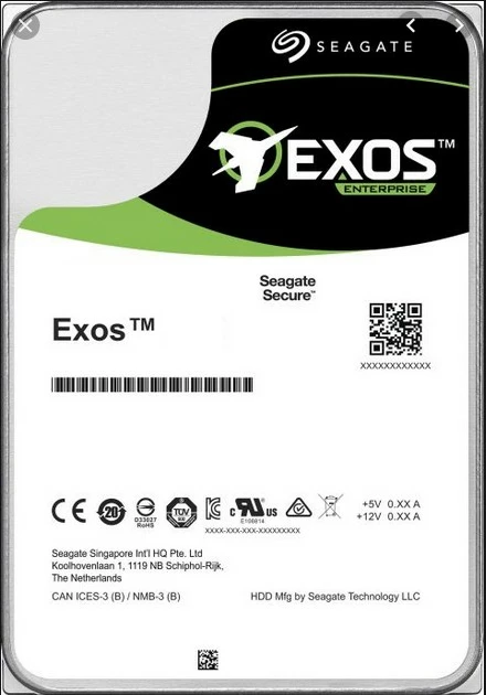 Hard disk Seagate Exos X16, 14 TB, 7200 RPM, 256 MB, 3.5", Serial ATA III