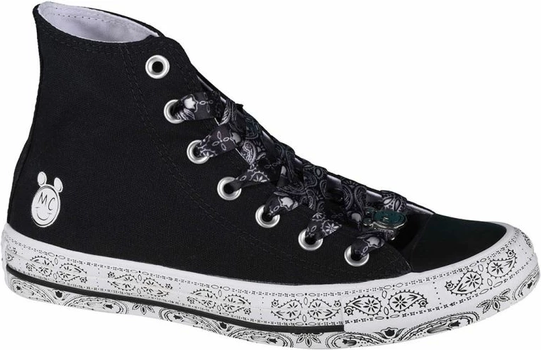 Atlete të larta për femra Converse X Miley Cyrus Chuck Taylor All Star, të zeza [Madhësia: 42.5]