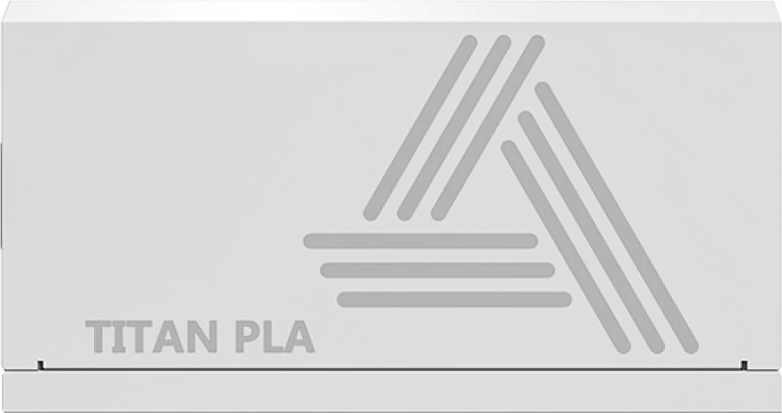 Furnizues rryme Montech Titan PLA 1000W, 80 PLUS/Cybenetics Platinum, modular, PCIe 5.1, i bardhë