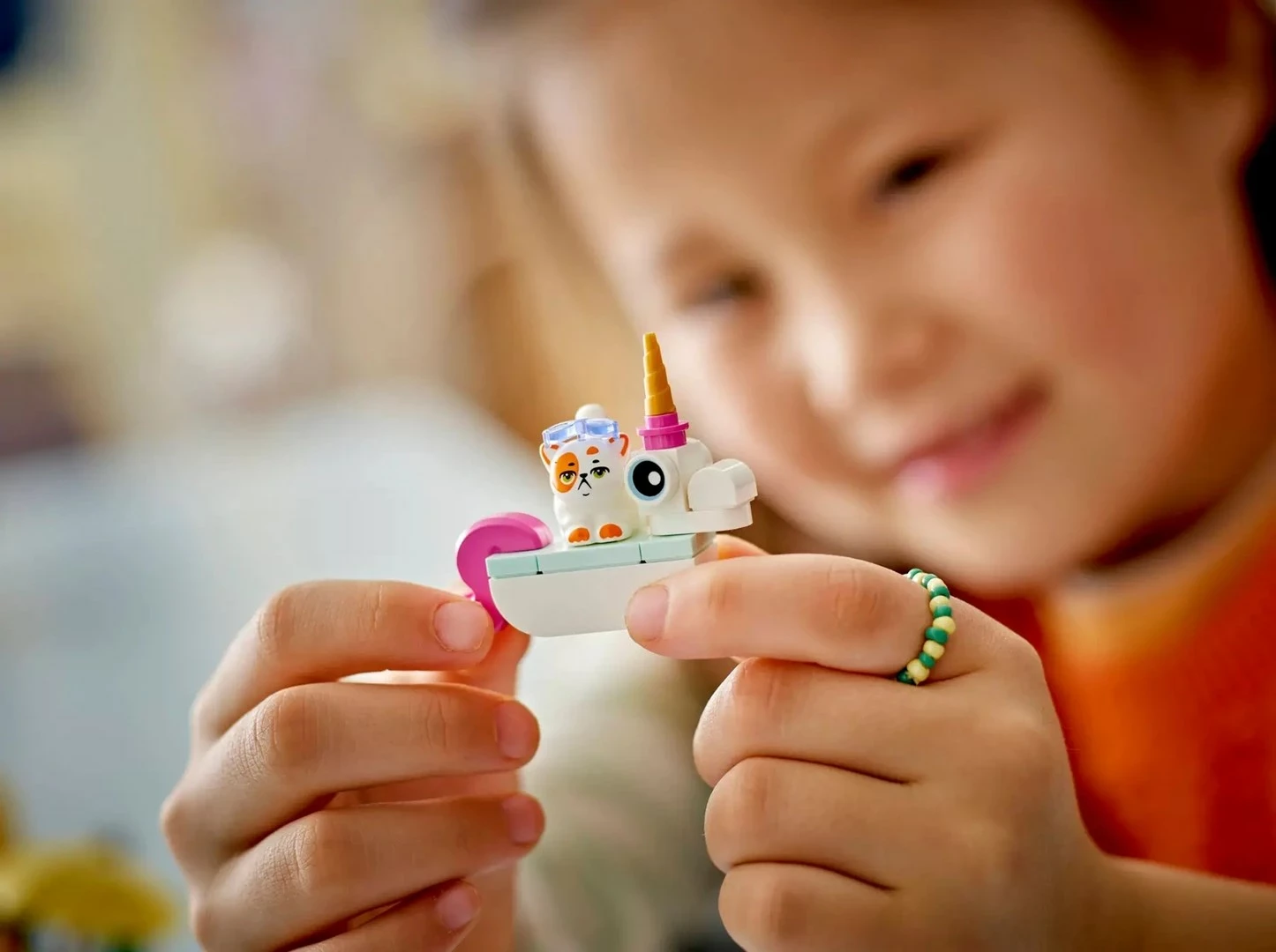 Set lodrash LEGO Friends 42658 Unicorn & Flamingo Pool Party, 99 pjesë