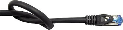 Kabllo rrjeti GoodConnections 8060-SF003S Cat6a S/FTP 0.25m RJ-45, e zezë