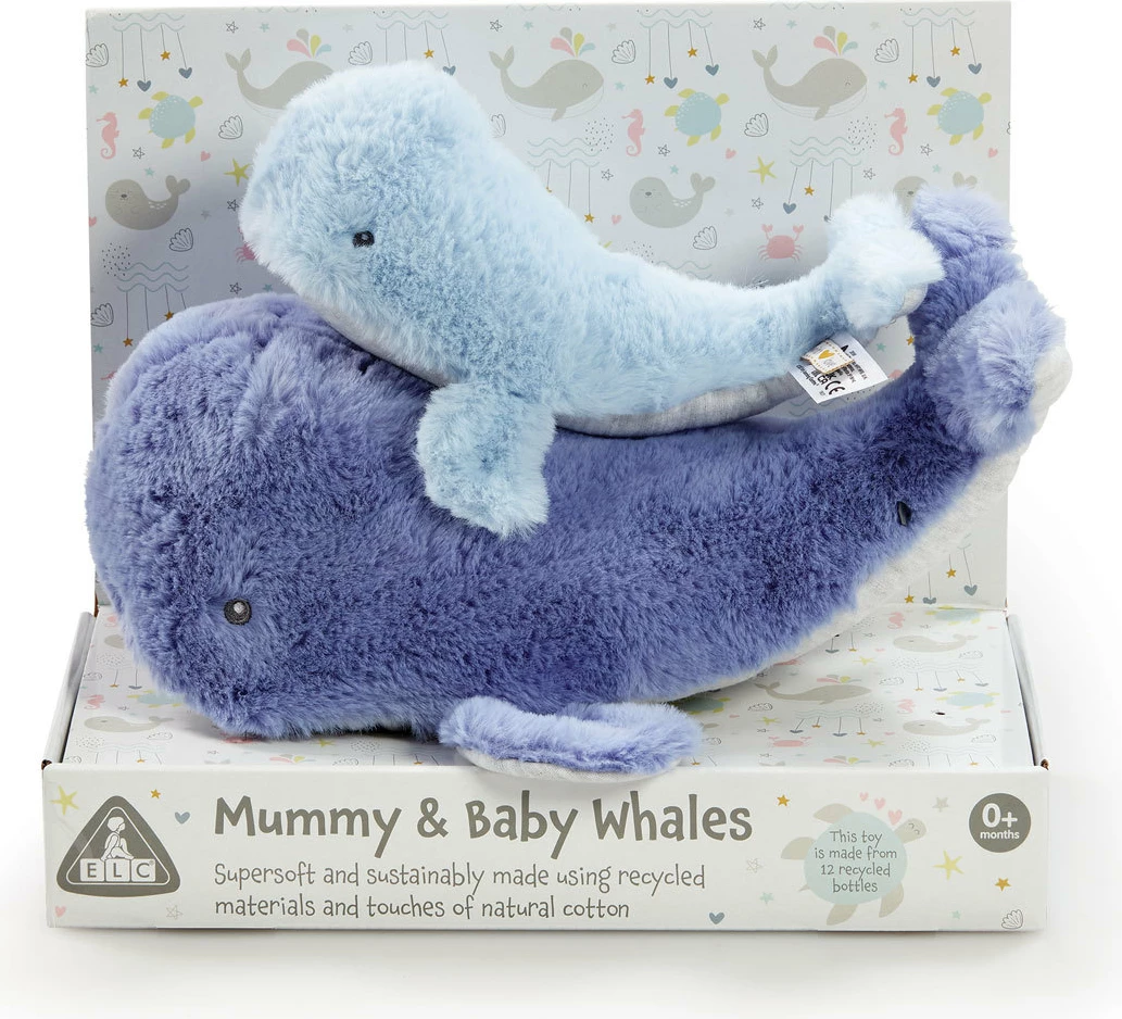 Early Learning Centre Eco-friendly Mummy & Baby Whales