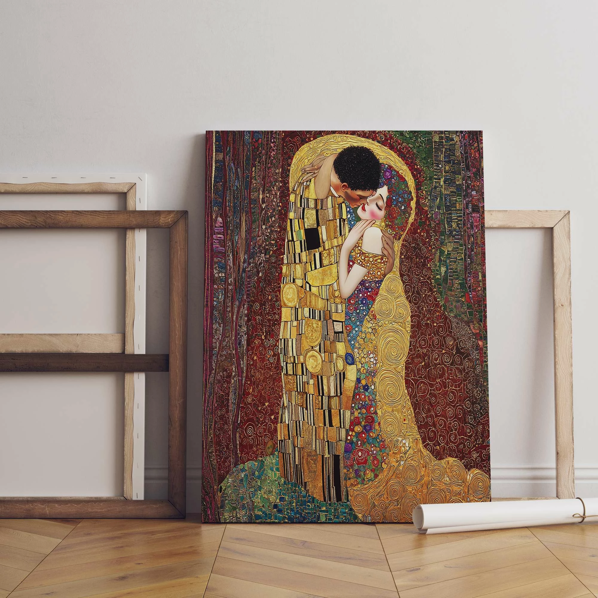 Pikturë dekorative në kanavacë, shumëngjyrëshe, Wallity, Hm_Cnvs26-40, 70x100cm