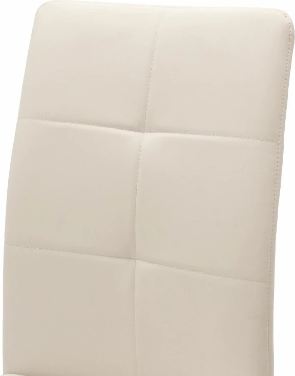 Karrige Ariadne PU ngjyrë bardhë-krom këmbë