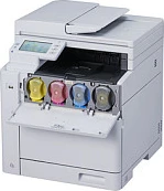 Printer multifunksional OKI MC554, laser me ngjyra, 600 x 600 DPI, duplex, touch ekran, A6-A4, e bardhë