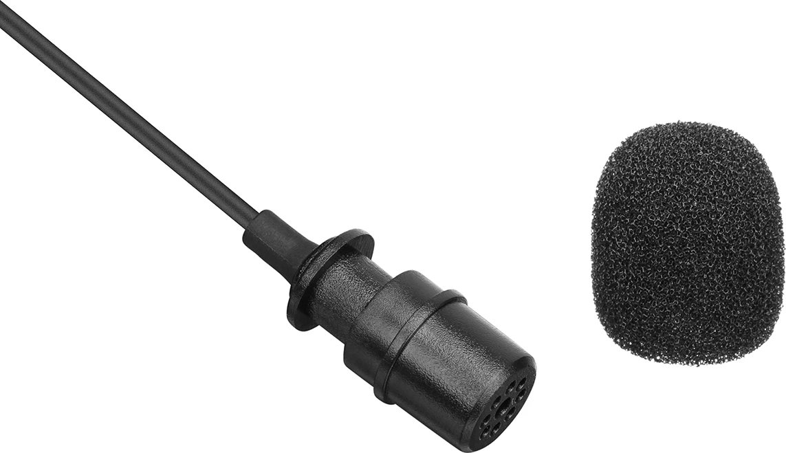 Mikrofon lavalier BOYA BY-M1 me kabllo 6 m, 3.5 mm TRRS, omnidirectional, i zi