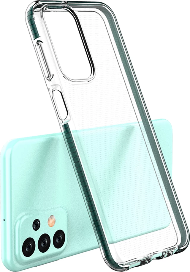 Mbështjellës Hurtel Spring Case për Samsung Galaxy A23, TPU, kaltër e hapur