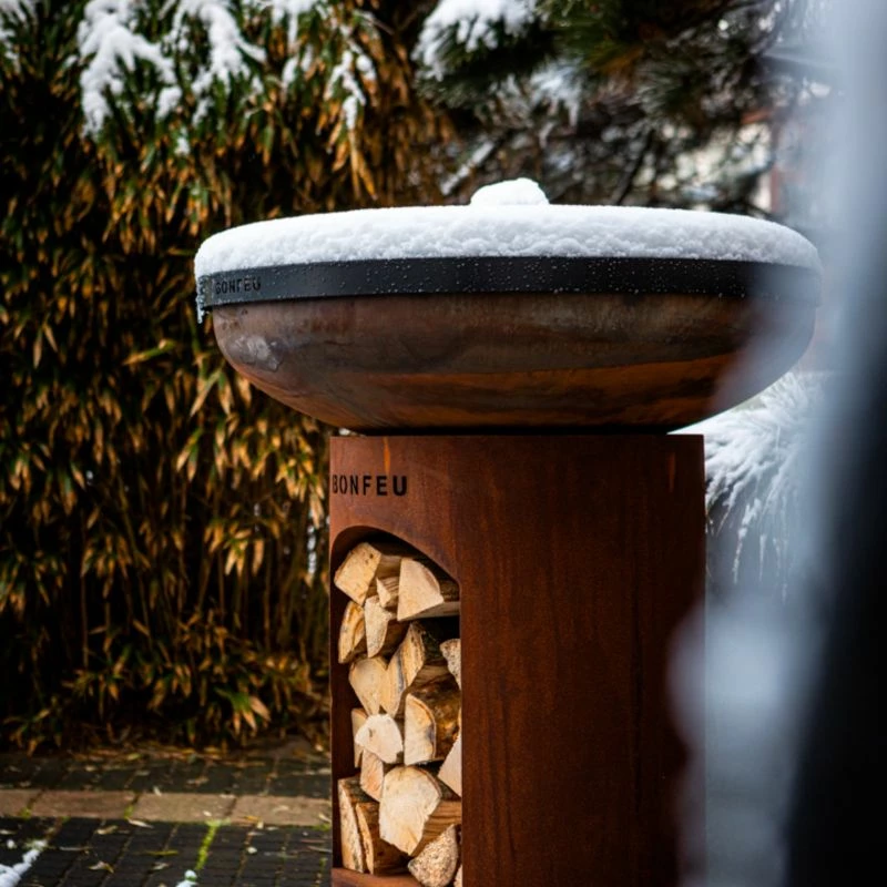 Kapak për grilë Bonfeu, i zi