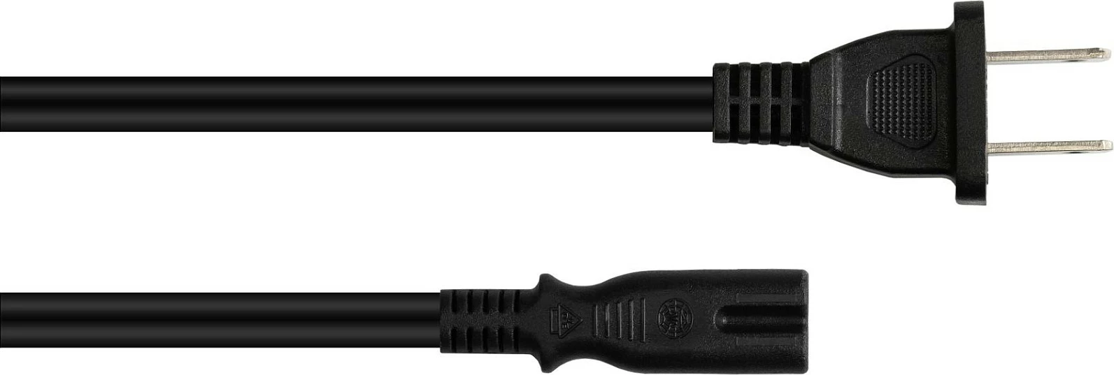 Kabllo rryme Kabelmeister Netkabel, USA Type A në IEC C7, 5 m, e zezë