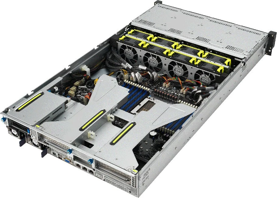 Server bluechip SERVERline R42319a, AMD EPYC, 32GB RAM, 2x480GB SSD, Rack 2U, gri