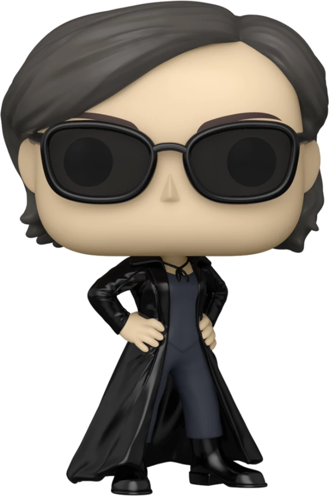 Figurinë koleksionuese Funko POP Movies The Matrix 4 Trinity, vinyl, e zezë