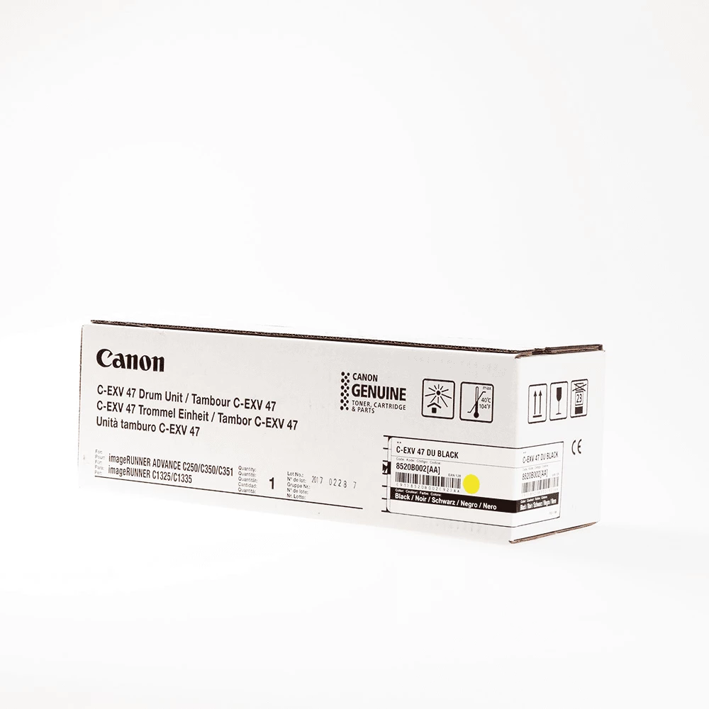 Njësi drum, Canon, C-EXV 47 (8520B002), rendiment 39,000 faqe, e zezë