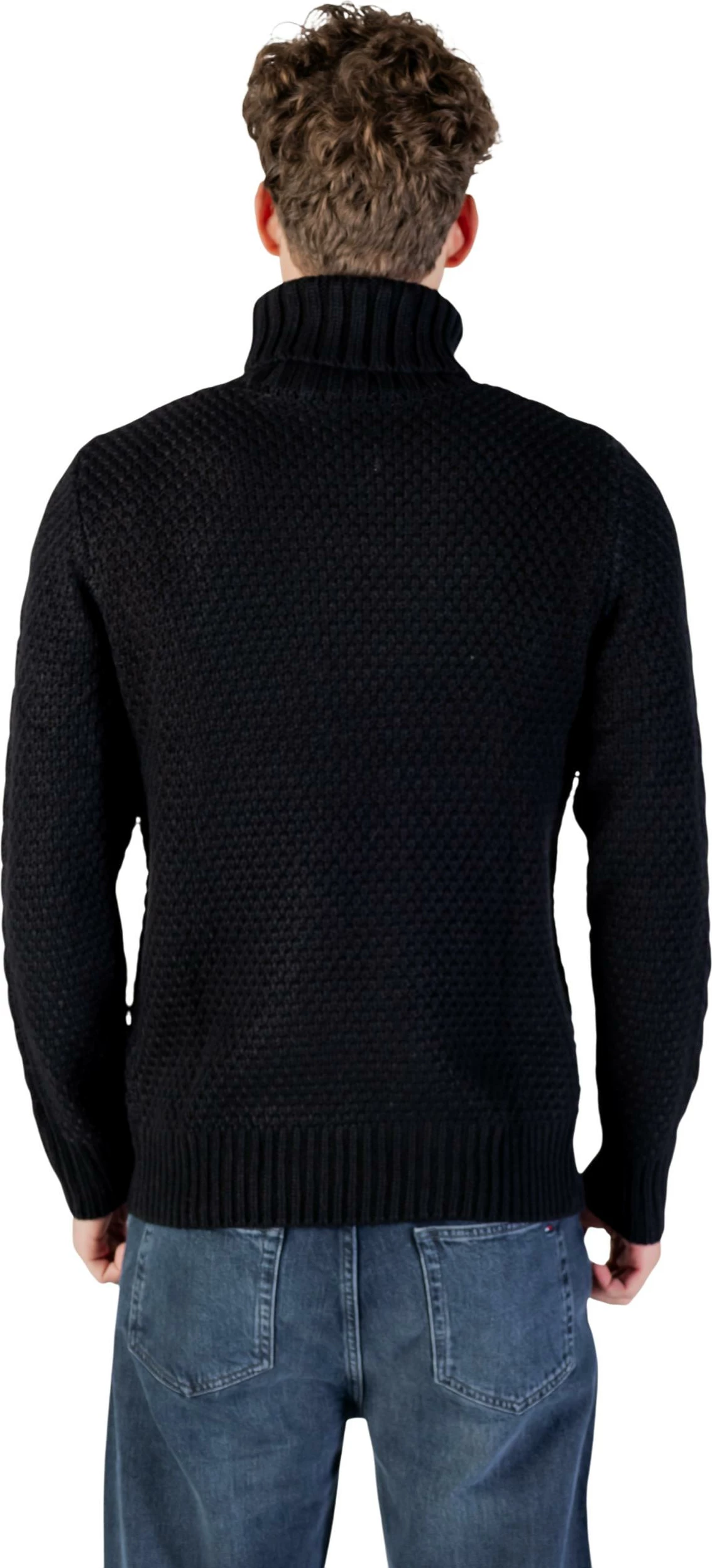 Xhemper për meshkuj Gianni Lupo M. COLLO ALTO BW793-F25, i zi [Madhësia: XXL]
