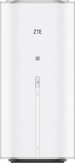 Router 5G ZTE G5 Ultra 5G MC8512, Wi‑Fi 7, SIM, Mesh, 2.5G RJ45, NFC, i bardhë