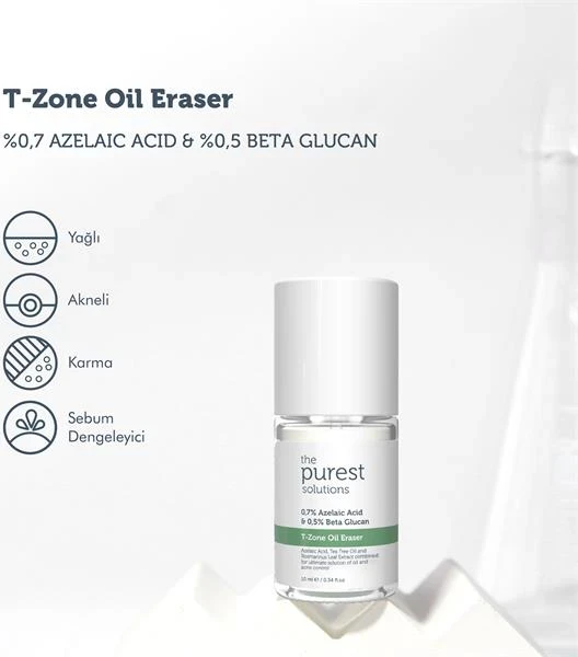 Pastures për zonën T The Purest Solutions 0.7 Azelaic Acid & 0.5 Beta Glucan, 10 ml