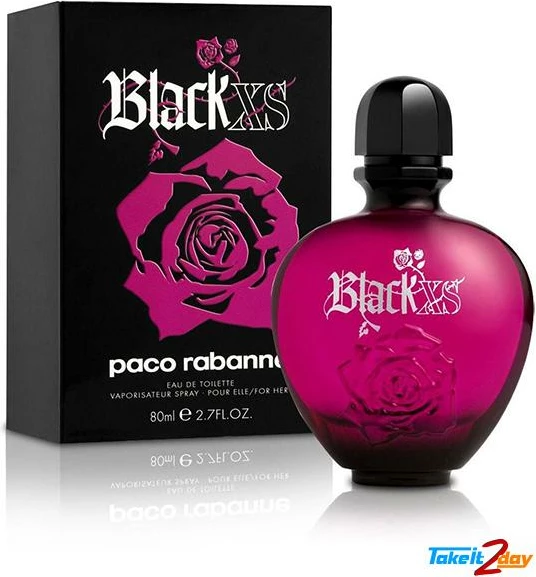 Eau De Toilette Paco Rabanne Black XS for Her, 80 ml