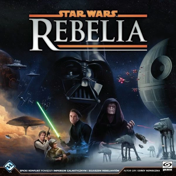 Lojë tavoline Galakta Star Wars: Rebellion, 2-4 lojtarë, 240 min, 14+, version polonisht