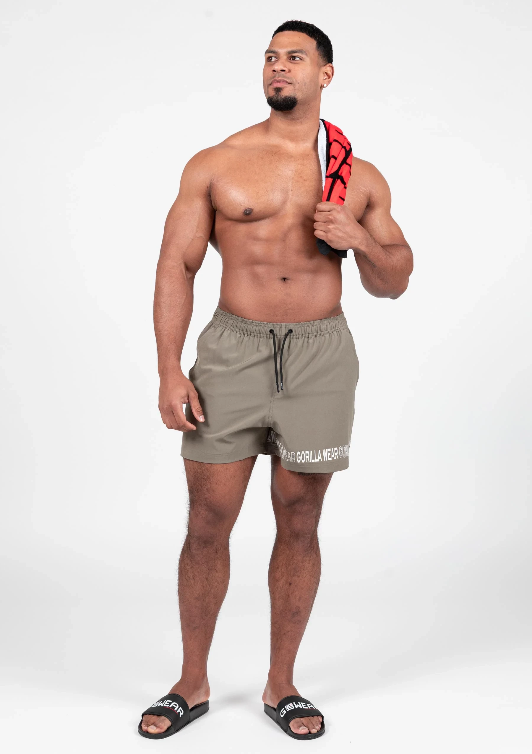 Otis Swim Shorts - Army Green [Madhësia: M]