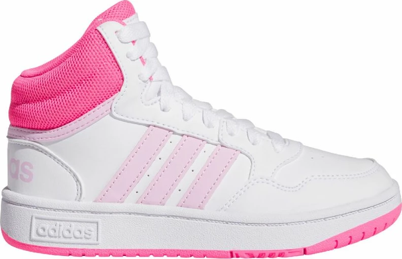 Atlete për fëmijë adidas, të bardha dhe rozë [Madhësia: 38 2/3]
