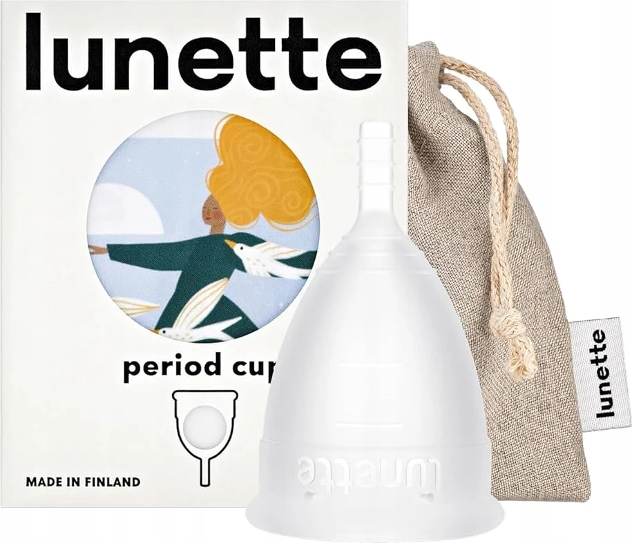 Kupë menstruale për femra Lunette Size 1 pa ngjyrë 25ml